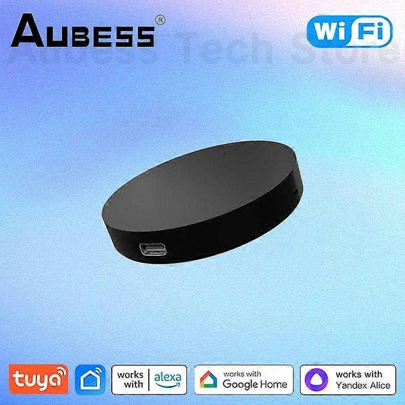 Τηλεχειριστήριο IR WiFi AUBESS Tuya για την τηλεόραση κλιματιστικών μηχανημάτων, έξυπνο σπίτι καθολικό