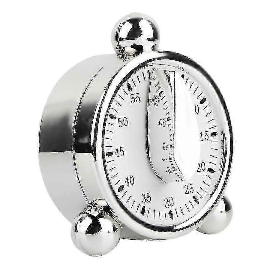 60 Minutes Kitchen Mechanical Timer Cooking Reminders Alarm Clock for Kitchen Office Countdown Timer