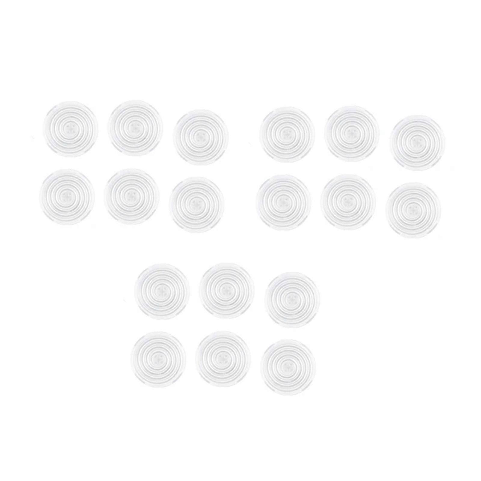 18Pc Replacement Mechanical Button Caps Arcade Stick Push Button Caps for  Caps Arcade Button Accessory  Transparent Diameter 20.2mm
