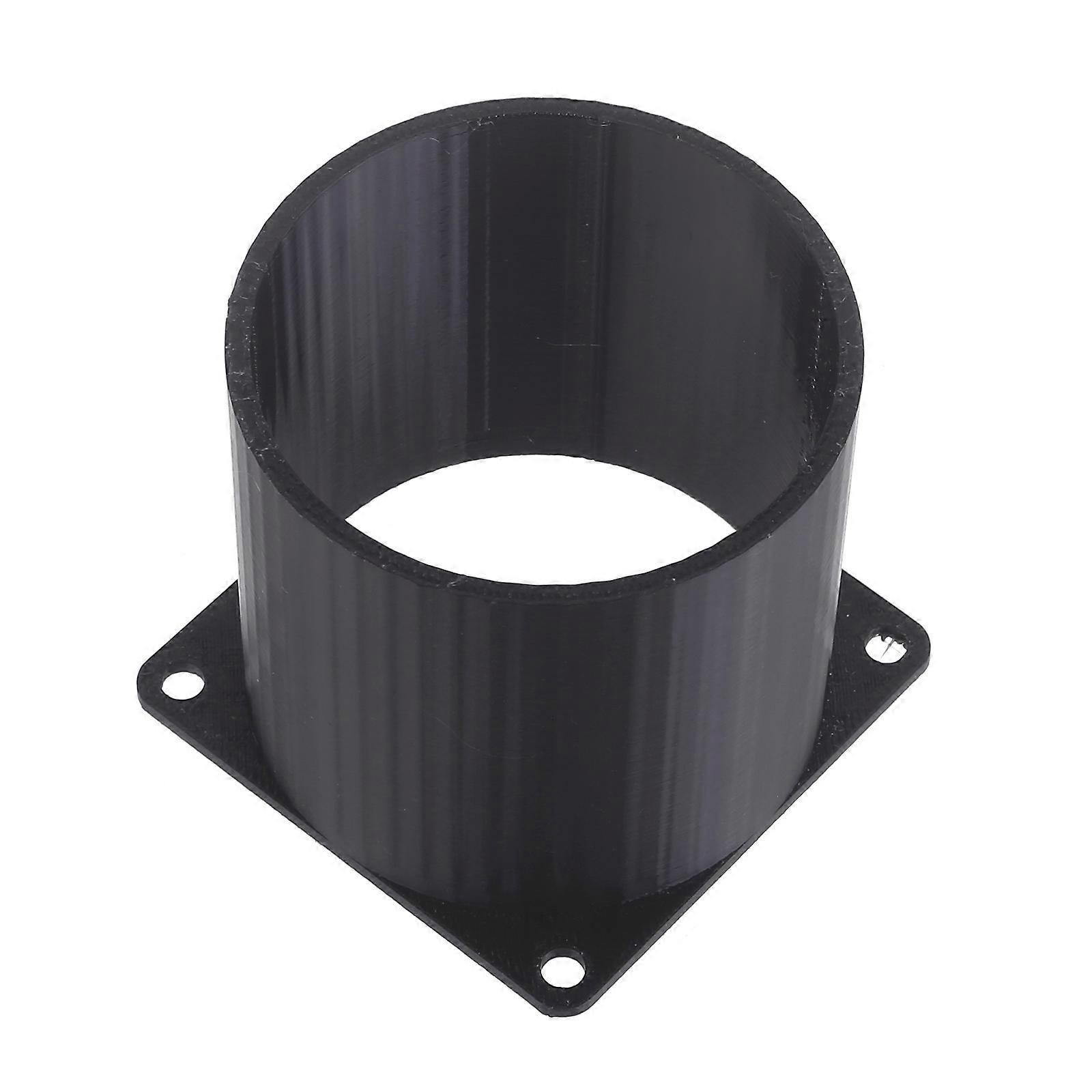 Universal Duct Connector Flange Quality ABS Material, Suitable for 2.36in Cooling Fan Ventilation Optimize Circulation