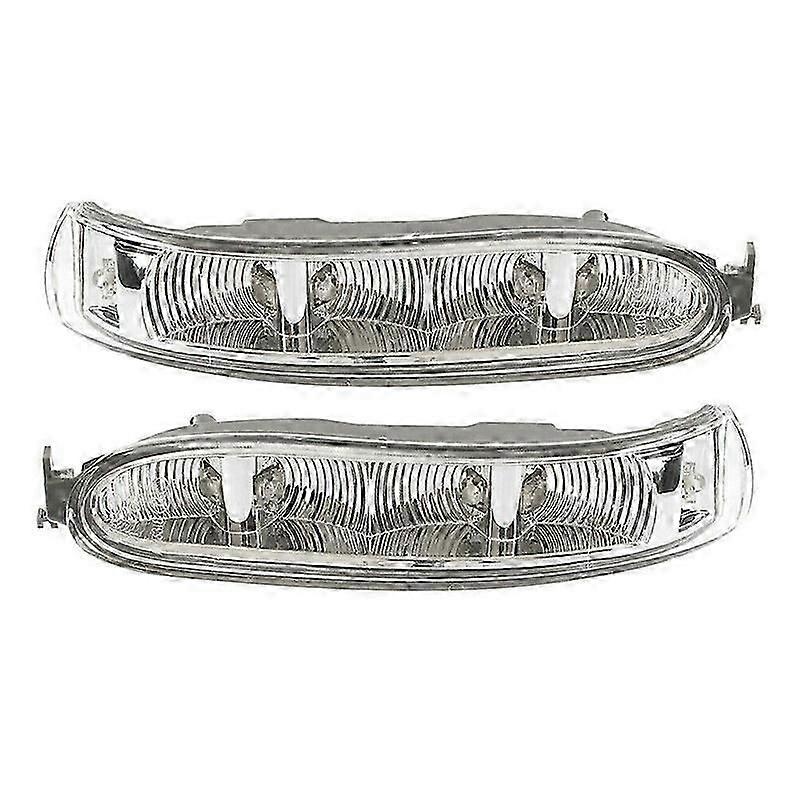 Car LED Left + Right Pair Turn Signal Light Side Mirror Lamp suitable for Mercedes Benz W209 CLK 2002-2009