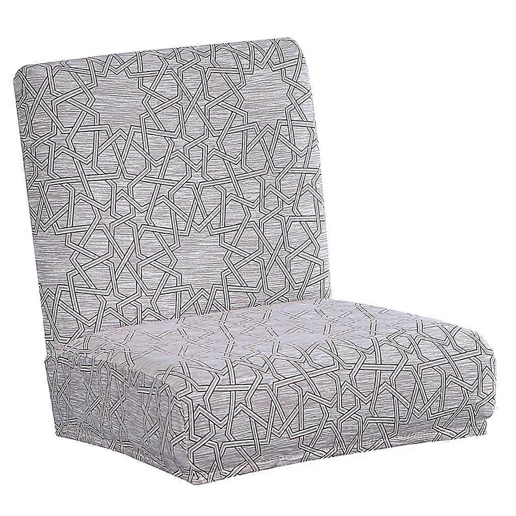 Short Low Back Cover Dining Slipcovers Removable Short Stretch Spandex Dining