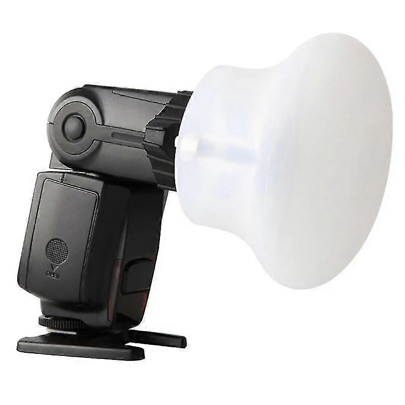 1Pc Silicone Soft Light Shade Rubber Mod Sphere Modular Flash Accessories for Canon Nikon Yongnuo Camera Speedlite Mod W Walkbee 3790 B