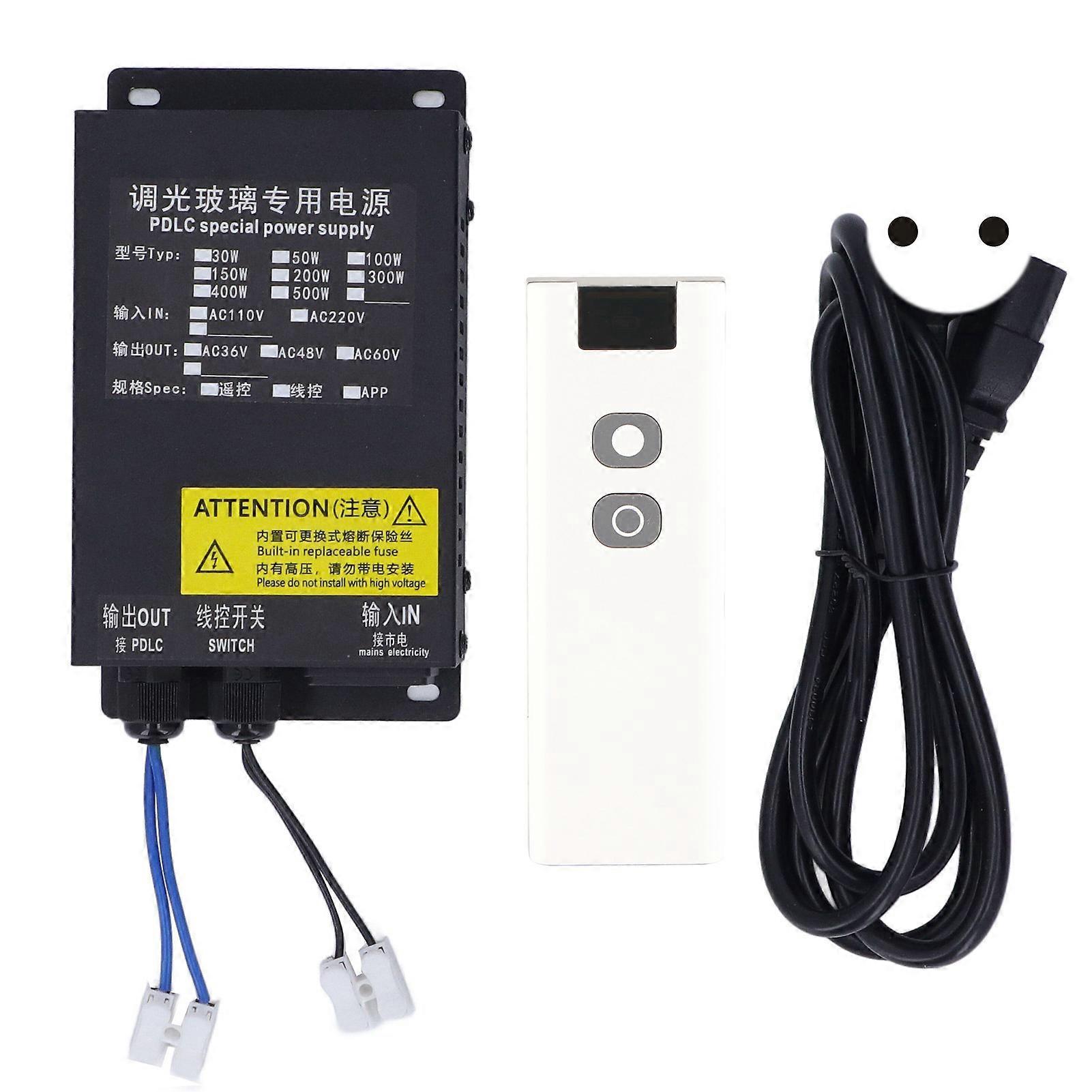 Switchable Glass Power Supply Atomized Dimming Intelligent Electronic Control for PDLC 50W