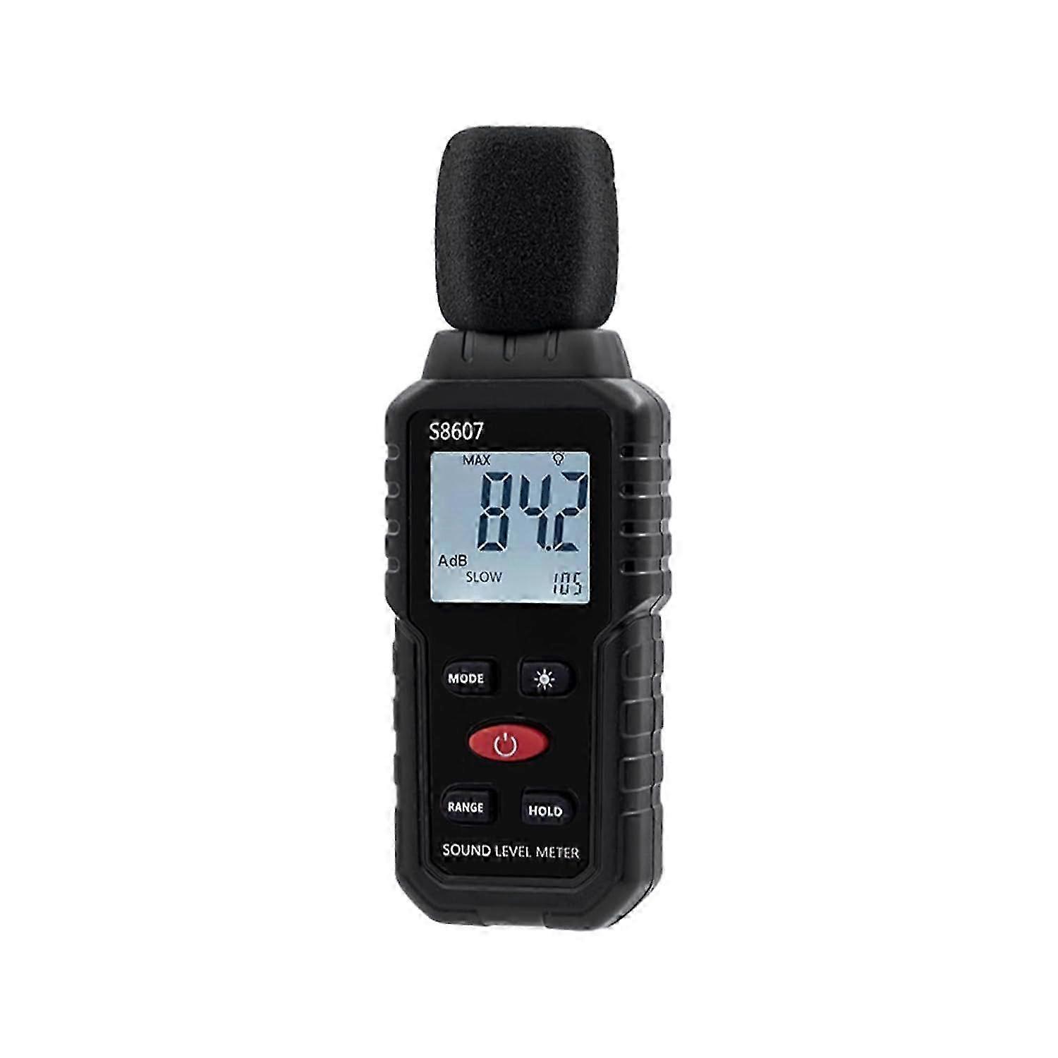 Digital Sound Level Meter, 30-130 dB Decibel Reader, Sound Level Meter for Measuring Noise, Sound Level Meter for Classr Walkbee A-F
