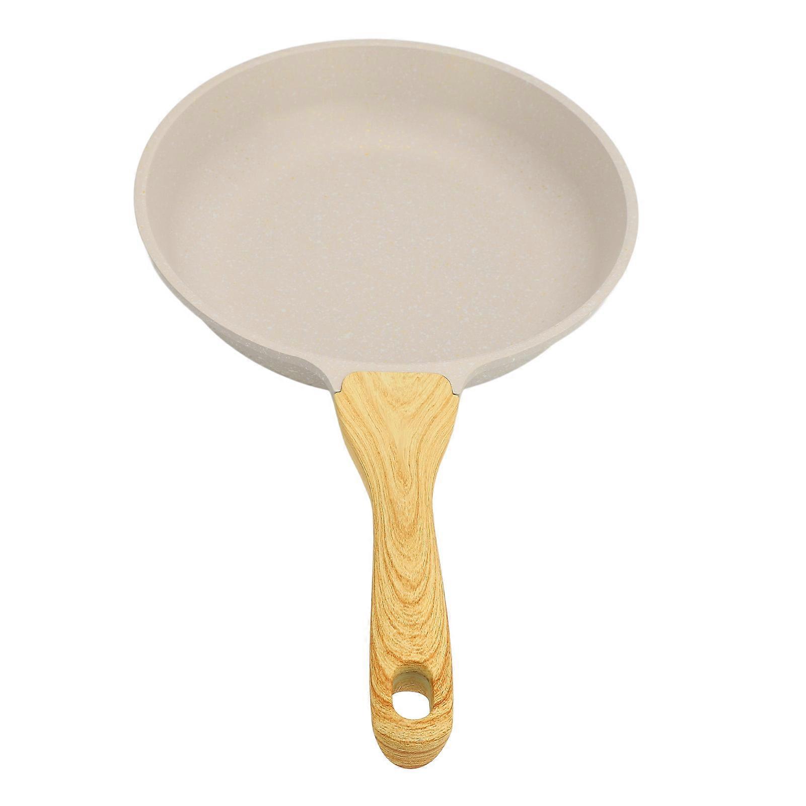 Frying Pan Multifunctional Egg Pancake Skillet with Heat Resistant Handle for Electric Stove Ceramic Cooker Induction Cooker Gas Stove