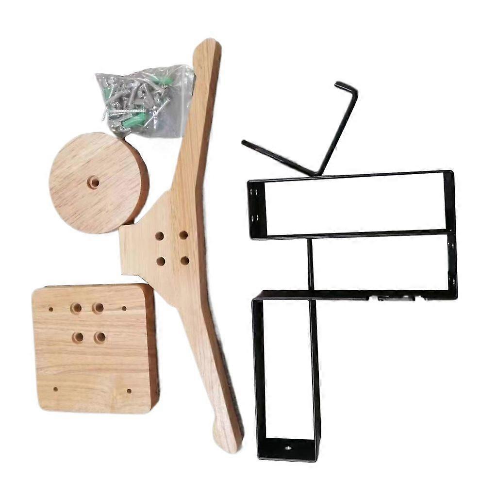  Gear Wall Mount Stand Multipurpose Wall Hanger for Equipment with Hook