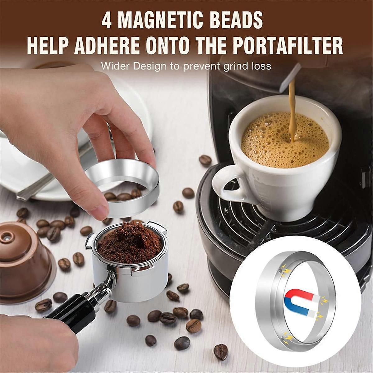 Espresso Tamper Set for 58 mm Porta Filter, Coffee Tamper