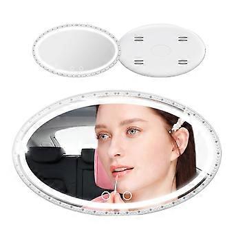 Voiture universelle pour pare-soleil miroir pour maquillage LED lumières Vanity Looking Glass