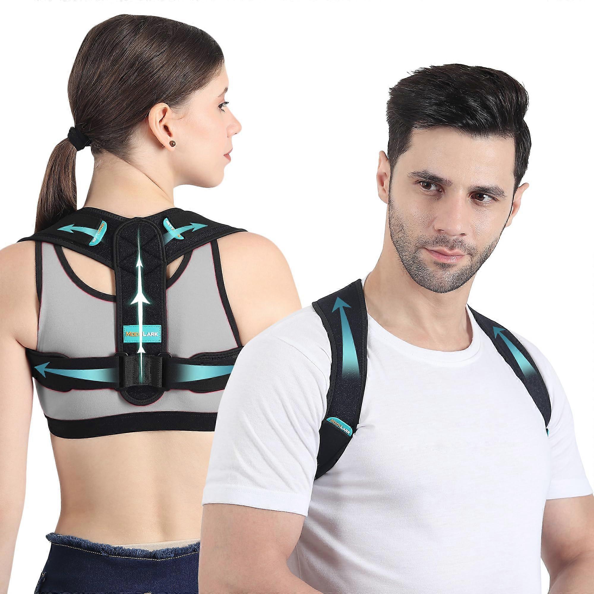 Adjustable Posture Corrector For Back Pain Relief, Spine Alignment, And Shoulder Support, Free Size