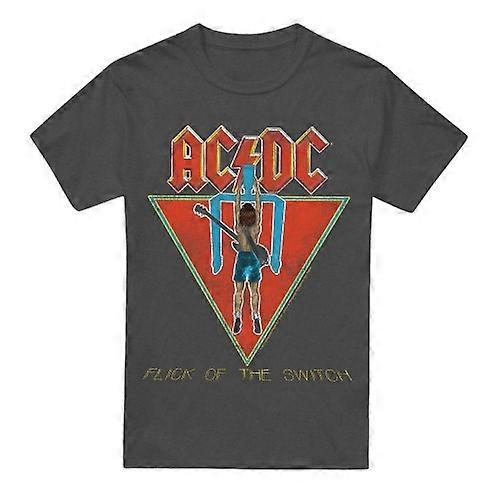 AC/DCユニセックスアダルトフリックオブザスイッチTシャツ