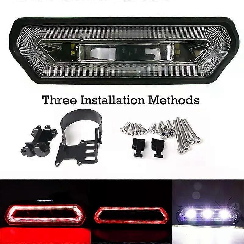 Lampada di stop freno UTV a tre colori per auto, ATV, fanale posteriore freno rosso per Can Am Maverick X3 Commander e Polaris RZR 1000 800