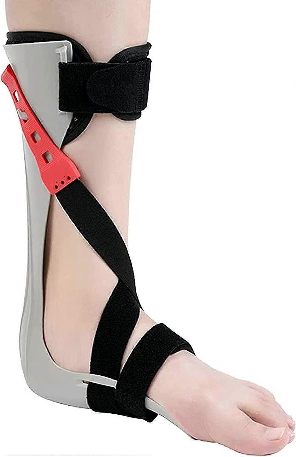 Foot Lift Orthosis Adjustable Ankle Support Stabilizer for Sleep, Right Color, Size L, Enhances Posture and Comfort