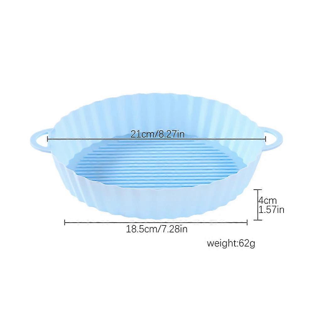 Nonstick Silicone 7-cup Muffin Pan For 3.5-5.8l Air Fryers, Easy Clean