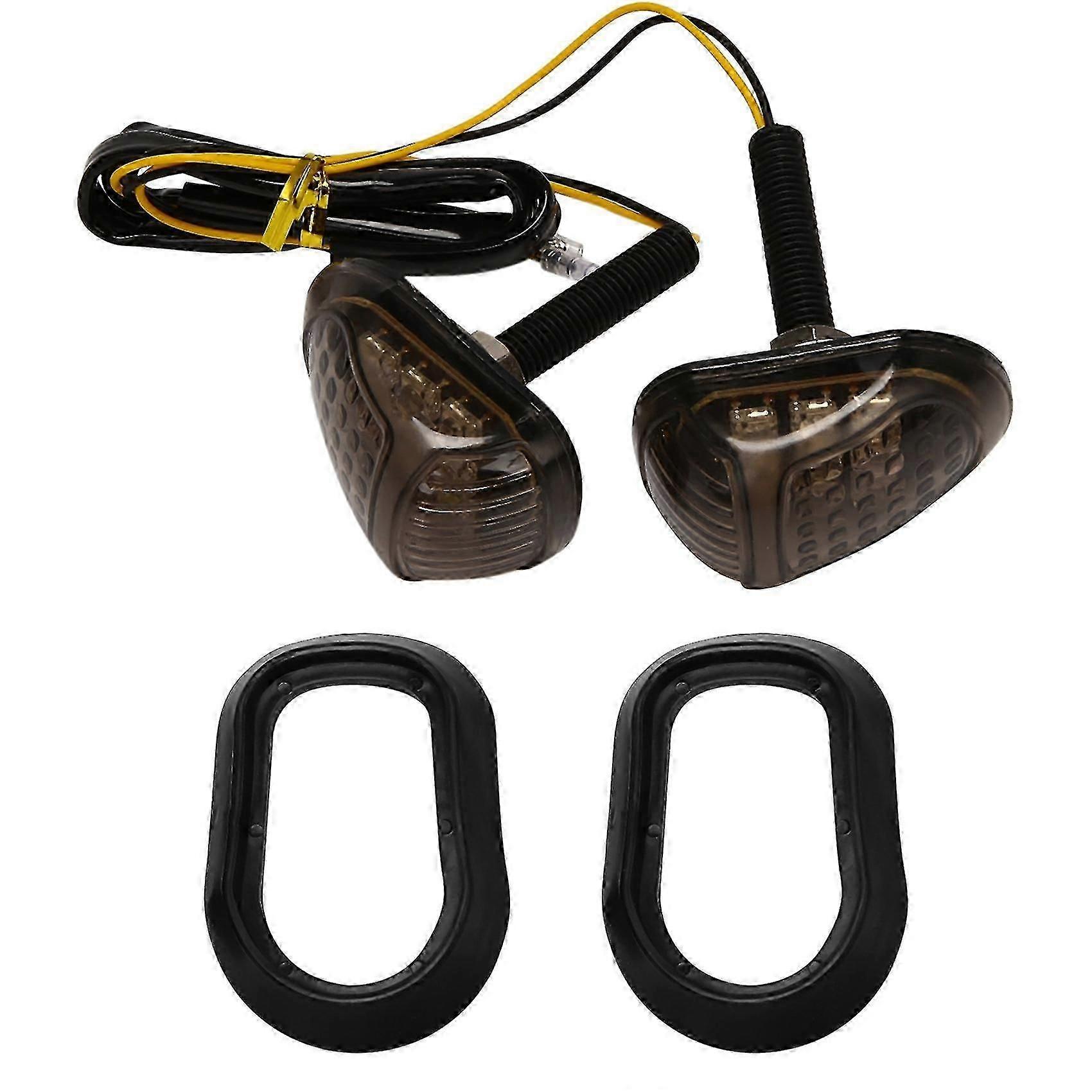 1 Pair Motorcycle Turning Light 12V LED Turn Signals Light Shift Lights Blinker Indicator for Grom MSX125 125