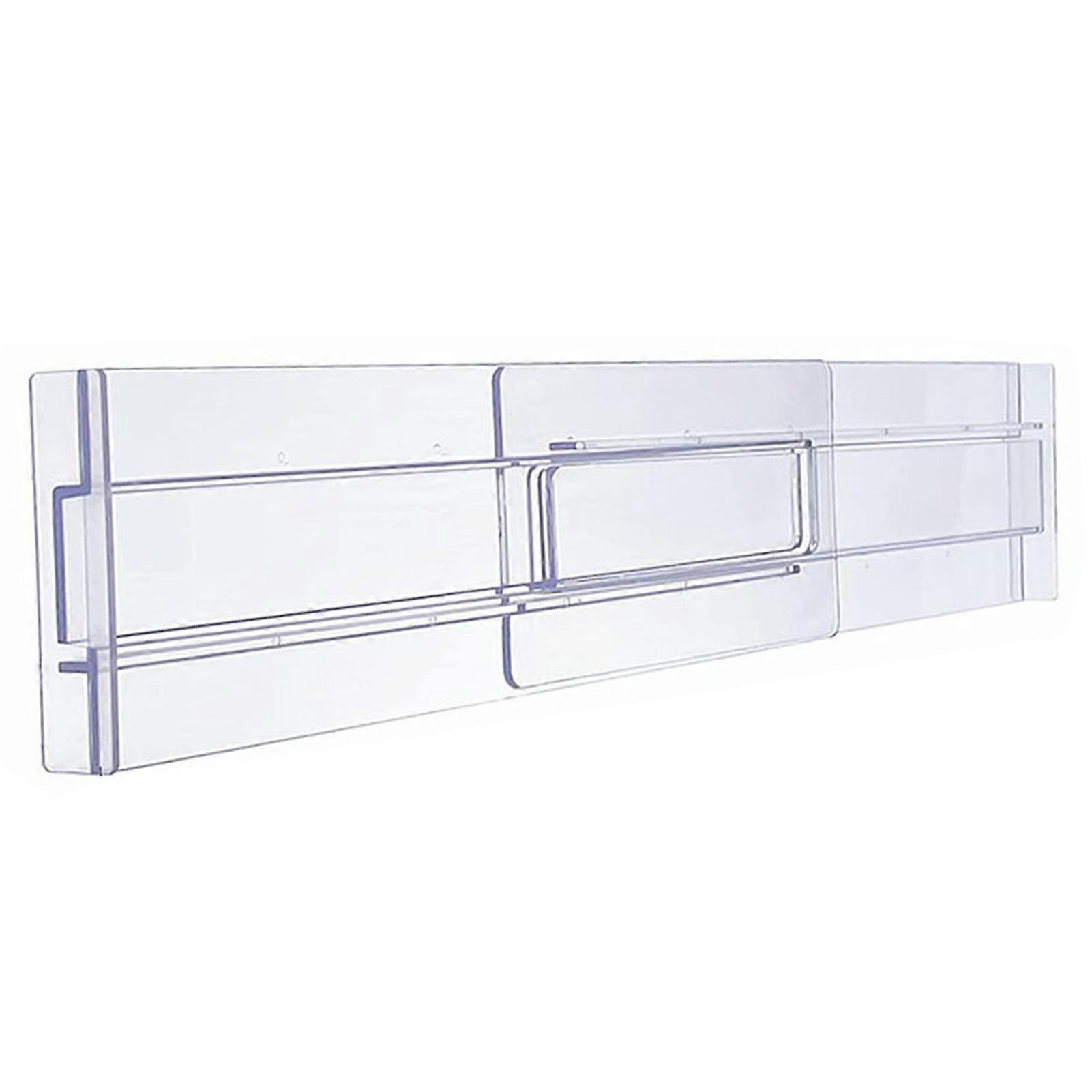 Expandable Drawer Divider Transparent Plastic Bra Cabinet Partition Storage Organizer Wardrobe Tool