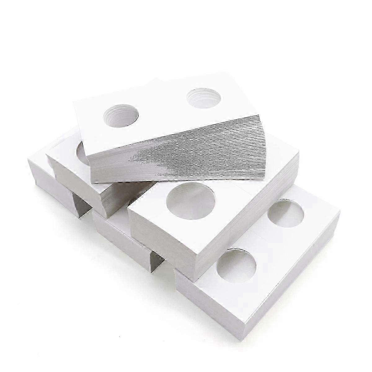 300Pcs 6 Assorted Sizes Coin Holders,Coin Album Coin Storage Coin Paper Holders for Coin Protect