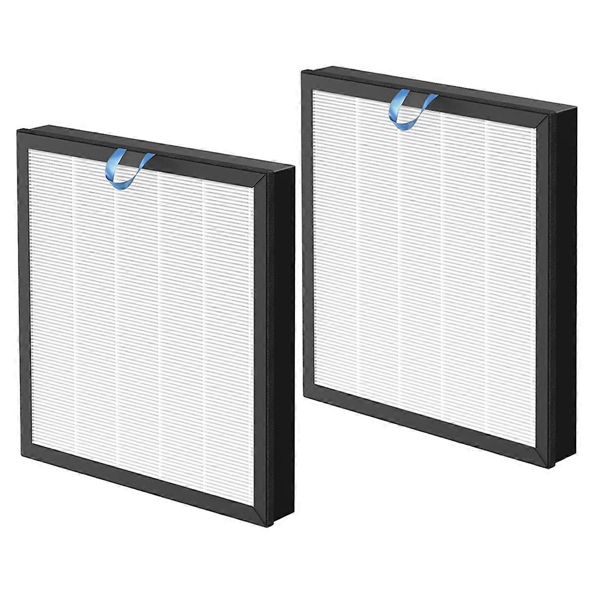 2 PCS Vital 100S True HEPA Replacement Filter for Vital 100S and Vital 100S-P Air Purifier 3-in-1 Fi