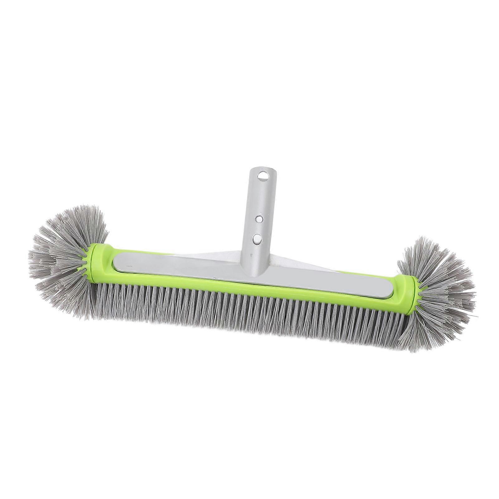 Pool Cleaning Brush Head 45x18cm Nylon Bristles Plastic Wall Tile