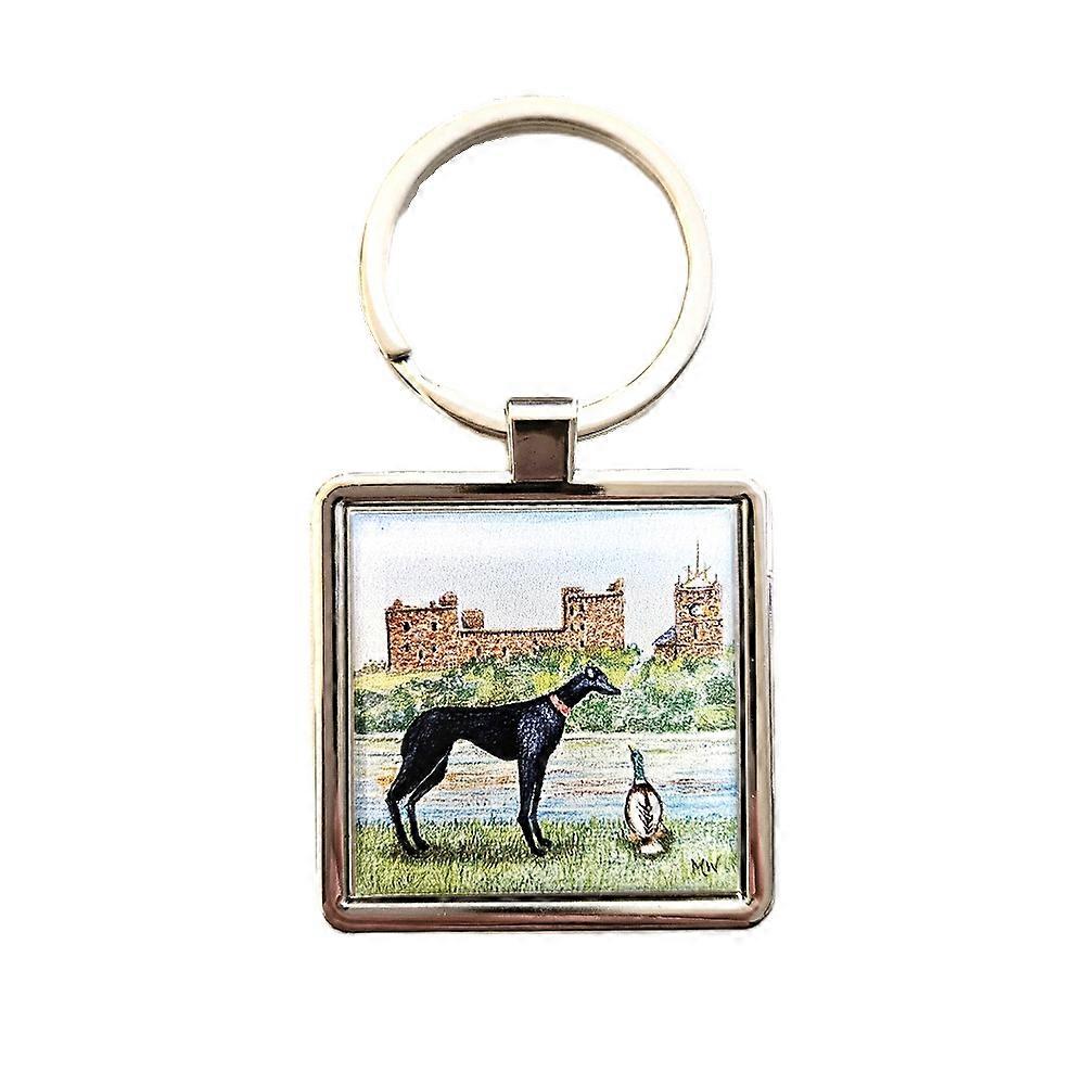 Linlithgow Keyring by Meg Wallace Art