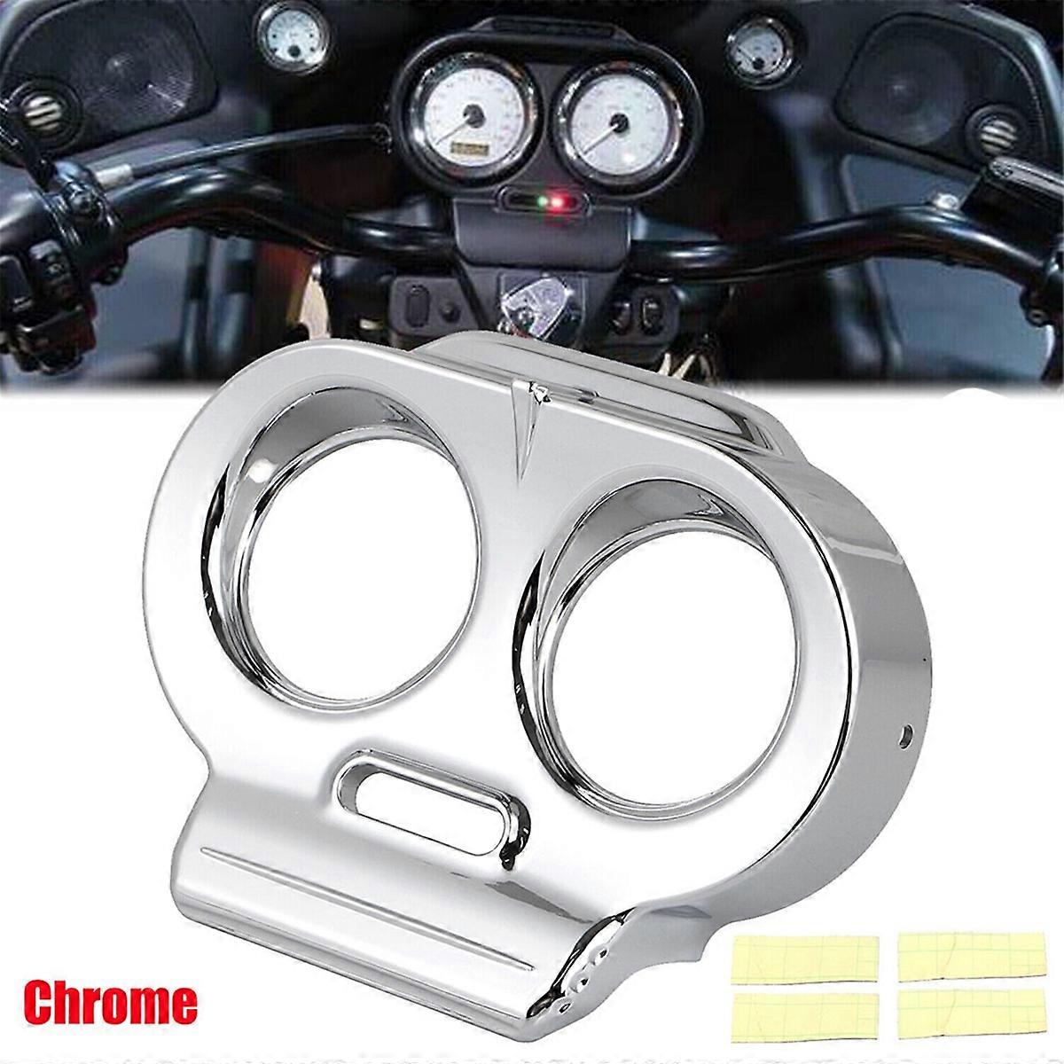 Motorcycle Gauge Cover Nacelle Housing Fairing for Road Glide