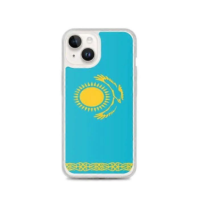 iPhone Case - Multicolor - Kazakhstan Flag - Soft - TPU - Vertical Design