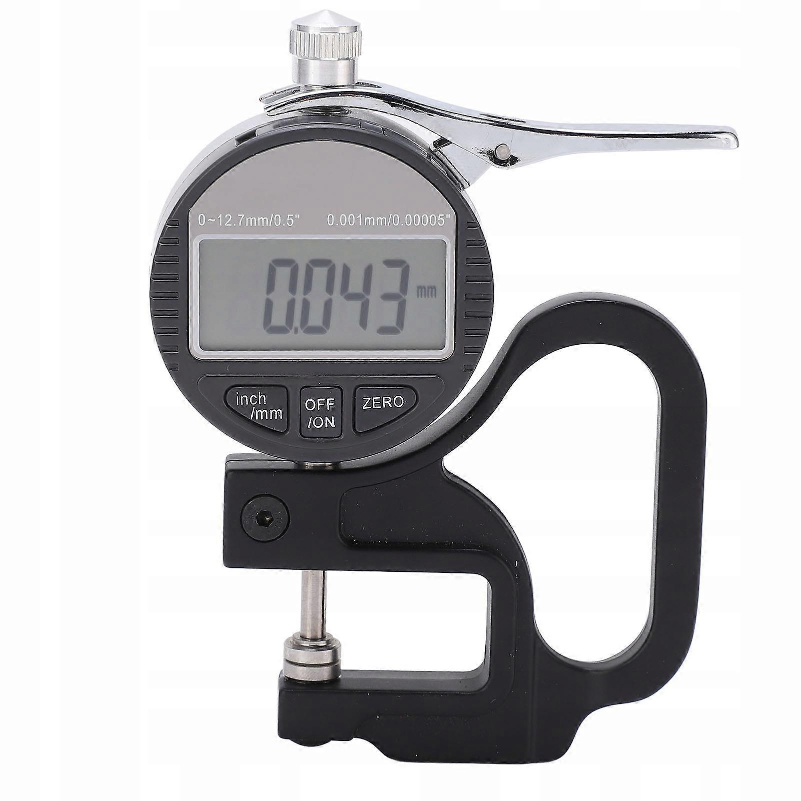 Misuratore di spessore elettronico Orologio 12,7/0,001 mm