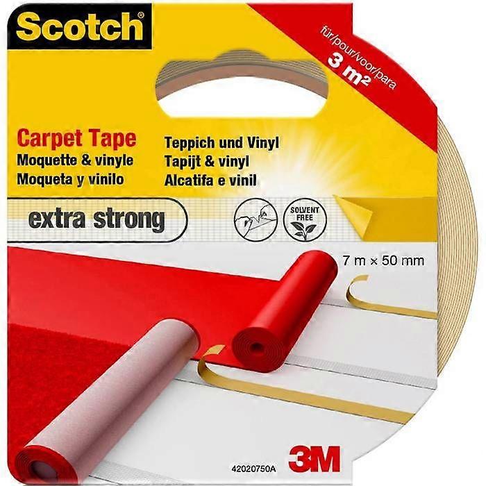 Double-sided adhesive tape - Scotch 3M - Extra strong - 50 mm x 20 m - 1 Roll