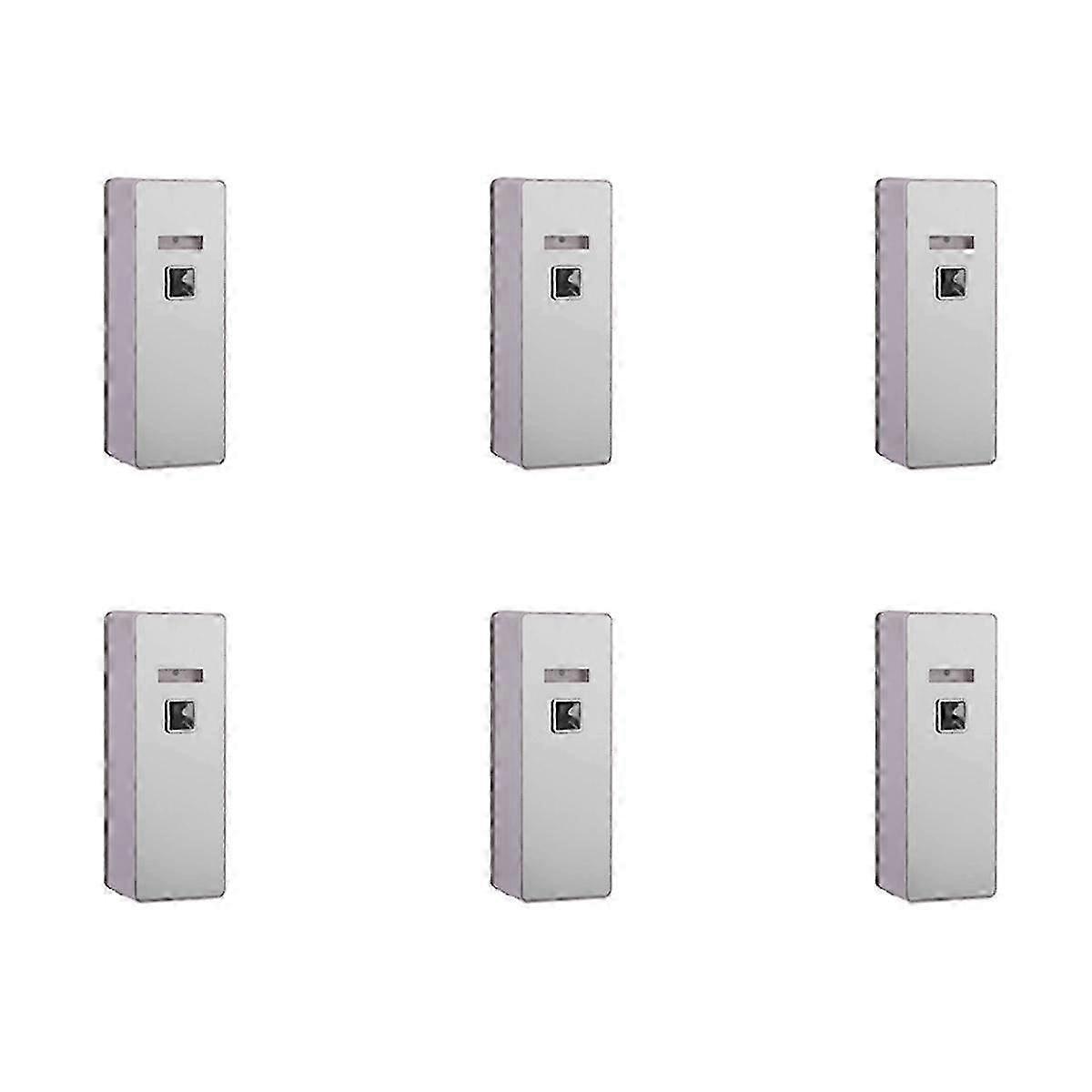 6X LCD Automatic Aerosol Dispenser Hotel Timed Remote Control Fragrance Sprayer Perfume Induction S