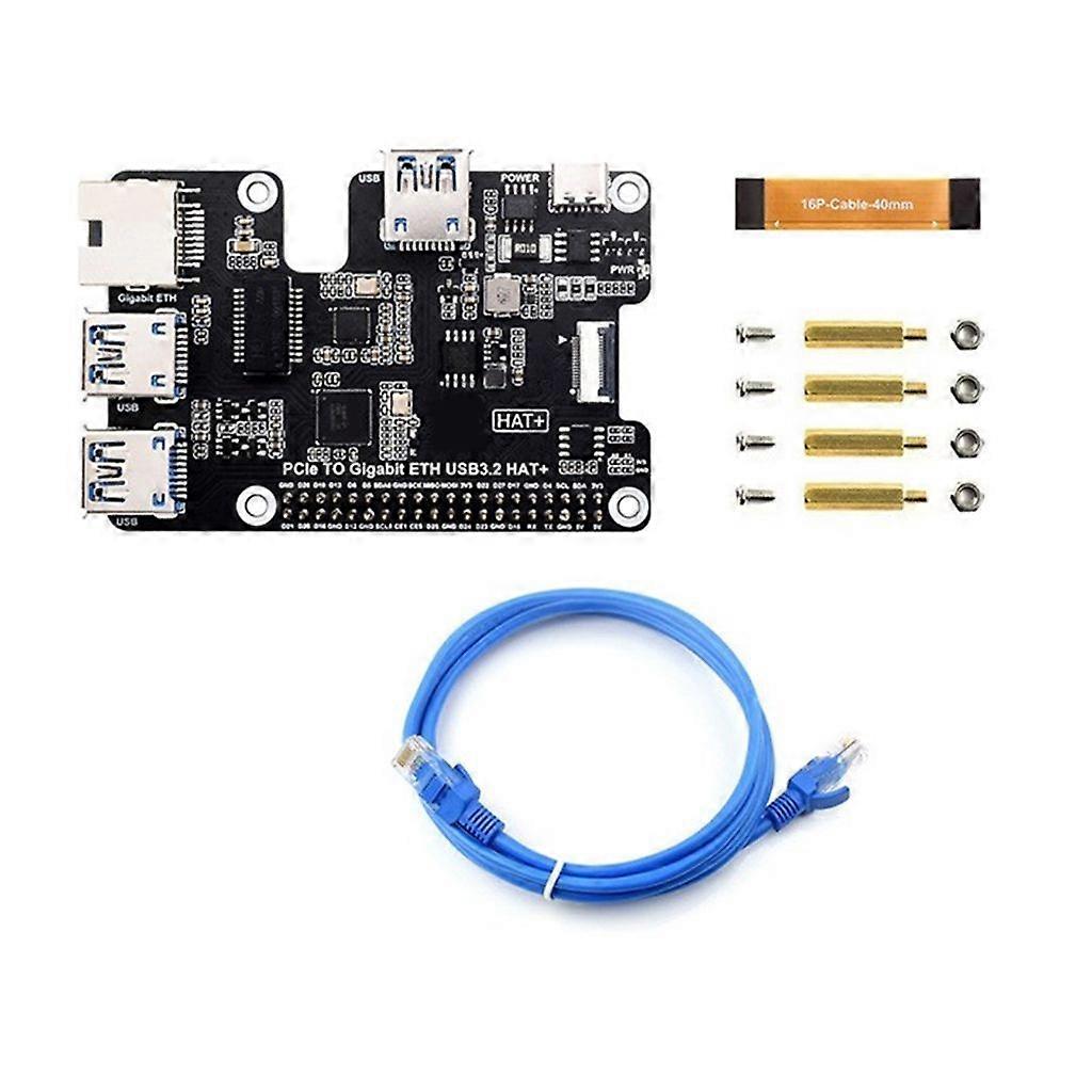 PCIe拡張カード(USB 3.2 Genポート×3、RTL8153BチップFast Ethernet搭載)