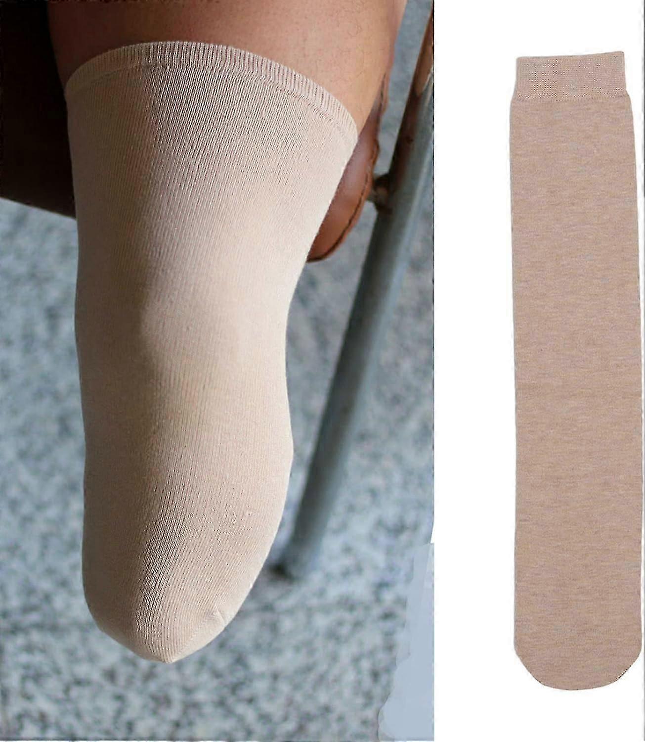 Amputee Socks, Soft Breathable Elastic Protective Stump Socks,Stump Shrinker Socks Set for Partial Foot Amputation, Limb Compression, Medical Amputee
