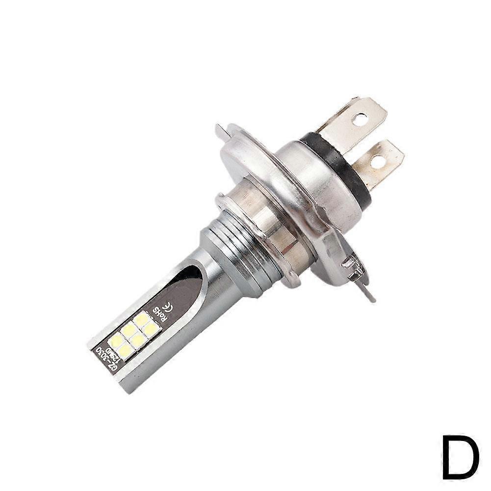 LED Headlight Kits 12w H1/H3/H4/H7/H11 Light Bulbs DRL 6000K Driving Lamps