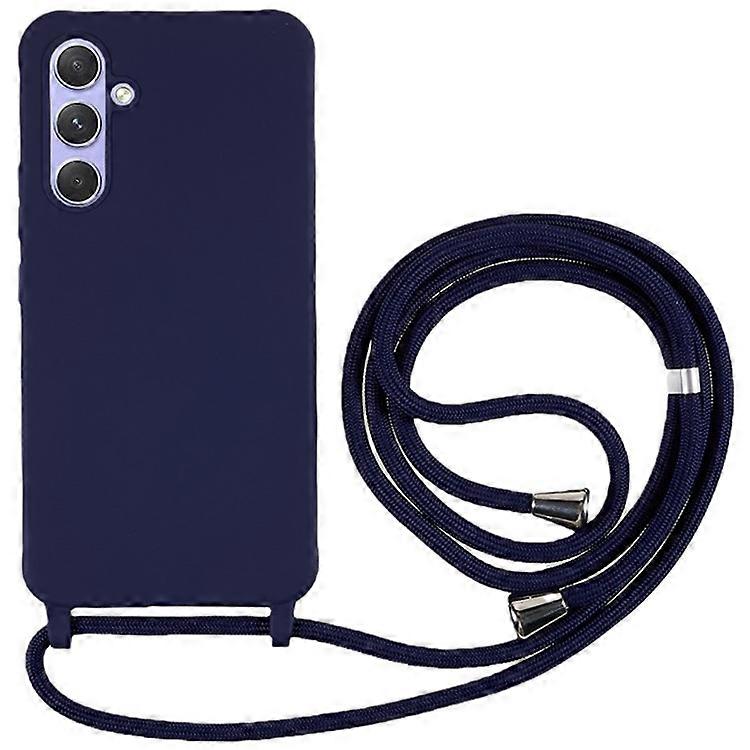 Compatible For Samsung Galaxy A36 5G Case TPU Soft Shockproof Phone Cover with Adjustable Lanyard