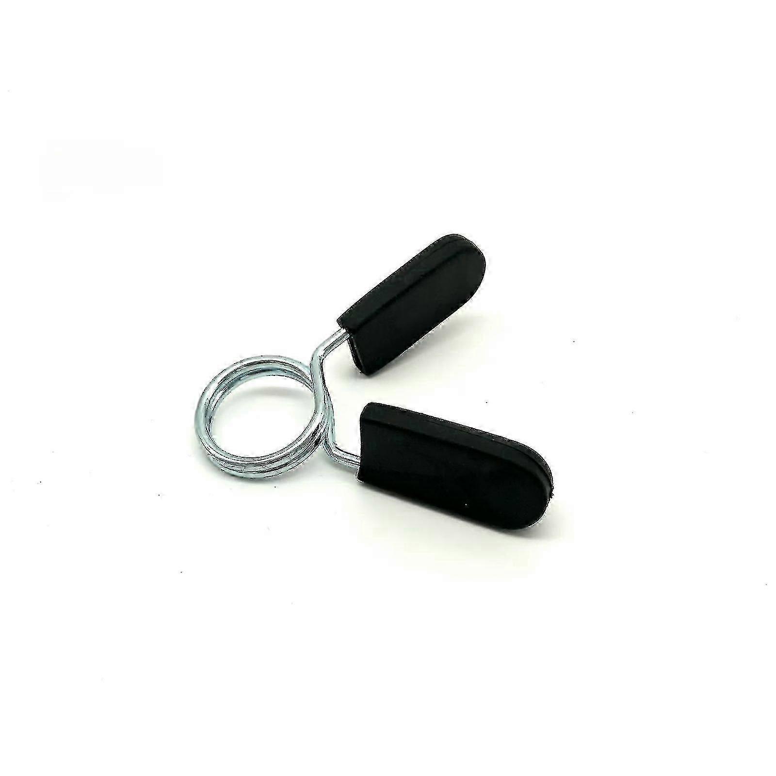 25mm Spring Clip Collars 2 Pcs Standard Barbell Bar Clamps Spring For Smooth Dumbbell Handle Or Standard Weightlifting Barbell
