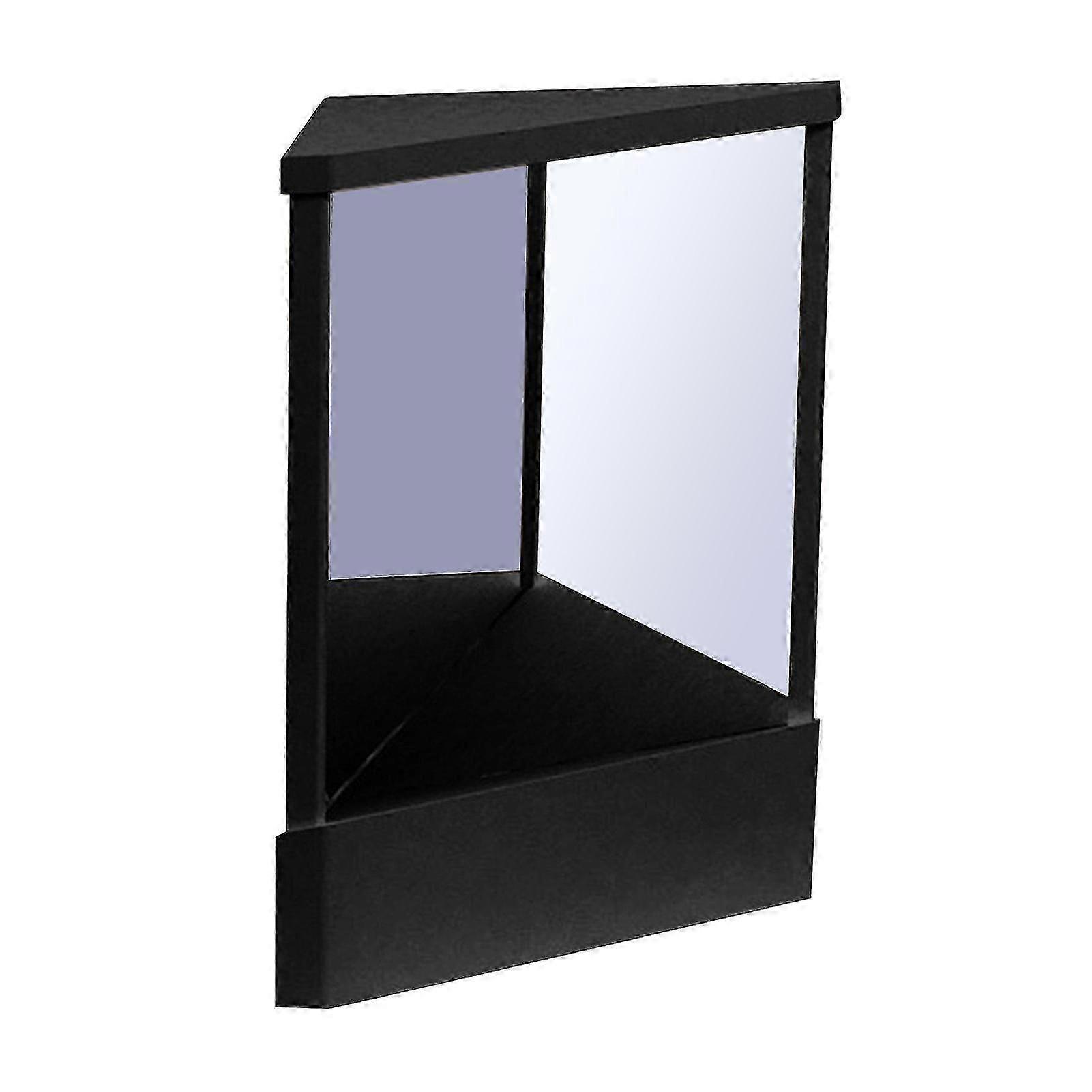 Non-réversible True Image Vanity Mirror Non Loupe De Table Beauty Mirror Jikaix-S-Black