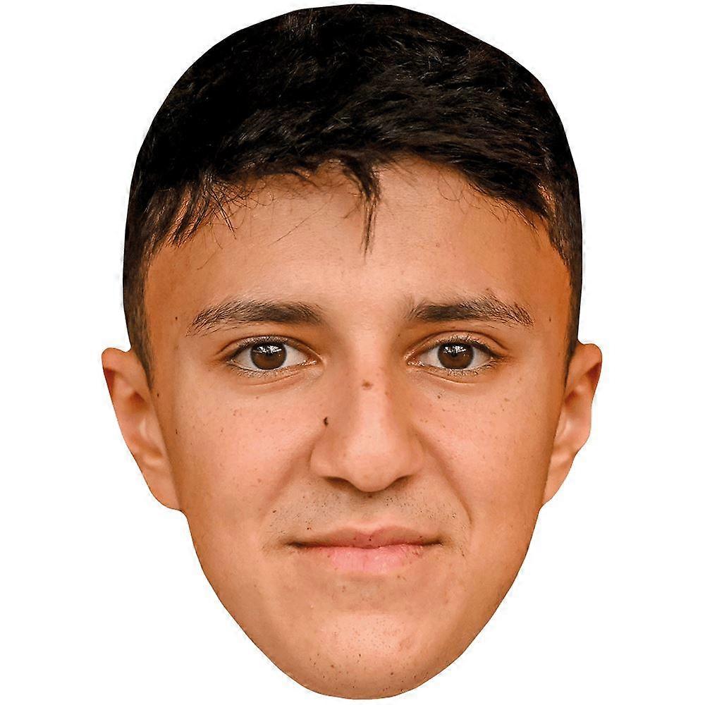 Isack Hadjar (Short Hair) Big Head. Larger than life mask.