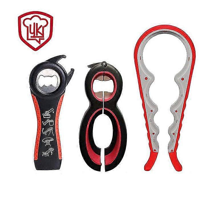 Multifunctional Manual Jar Opener for Cans and Bottles