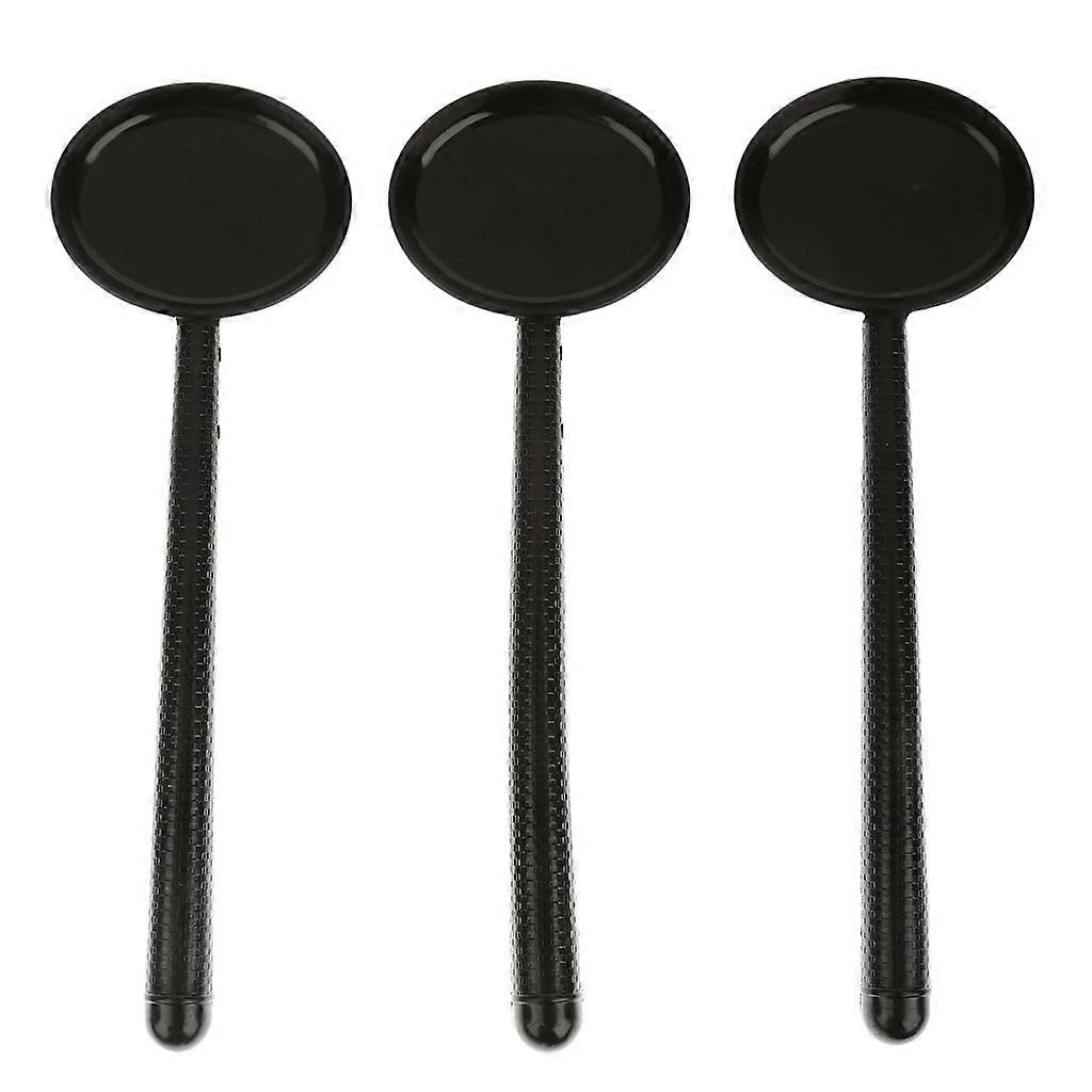 Professional 3X Eye Occluder with Black Handle for Optometry - Durable Optical Instrument for Vision Testing
