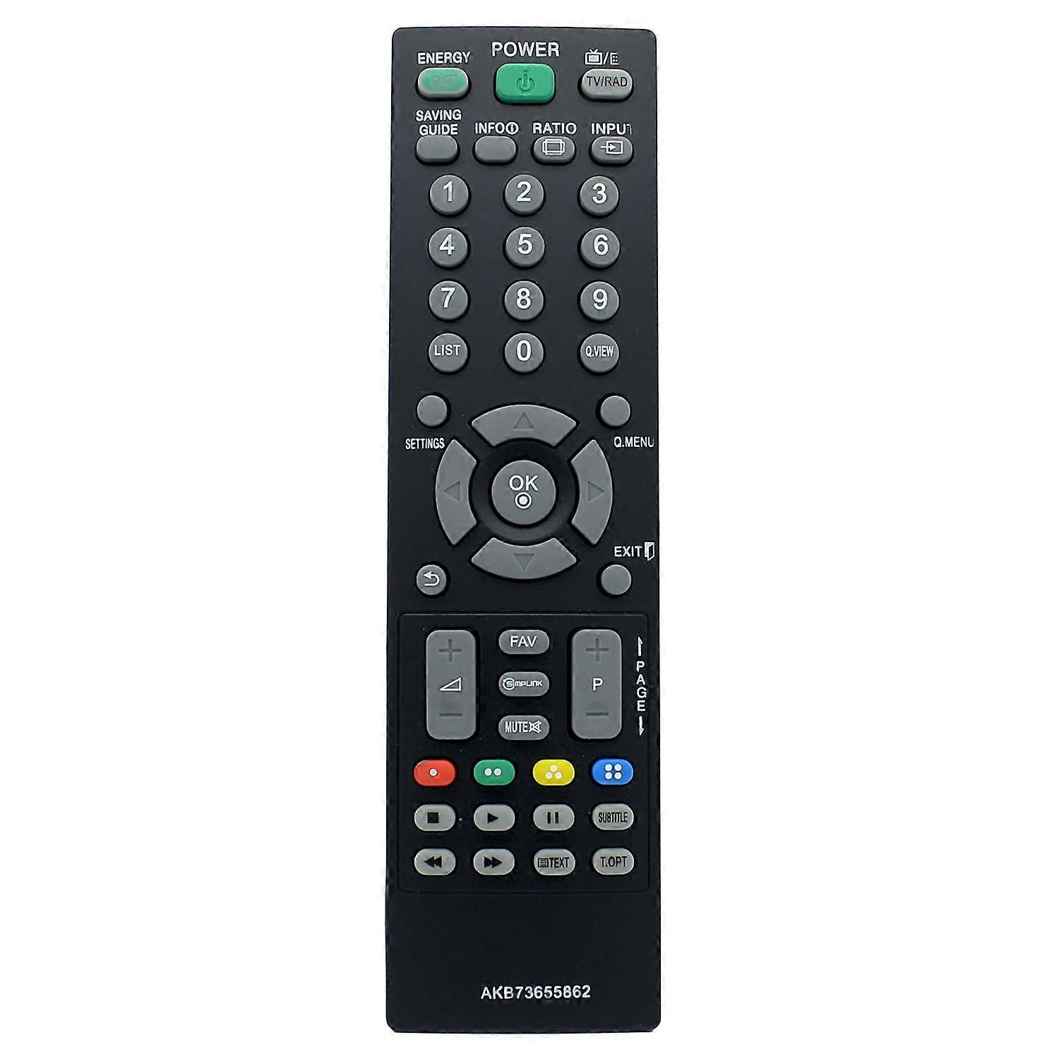 k8E AKB73655862 For LG TV Remote Control Replacement Battery Operated q8K Ergonomic Wireless Control