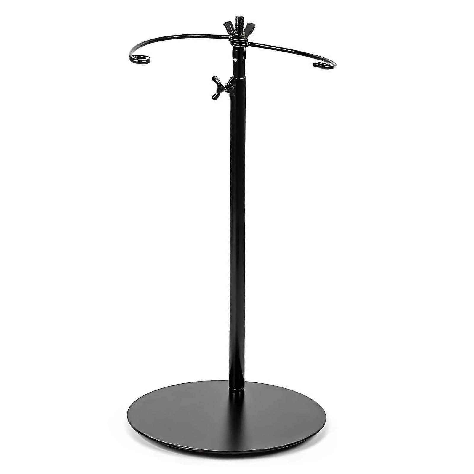 Stable adjustable metal stand for flower bouquets, flower stand with round base for weddings, events and home use