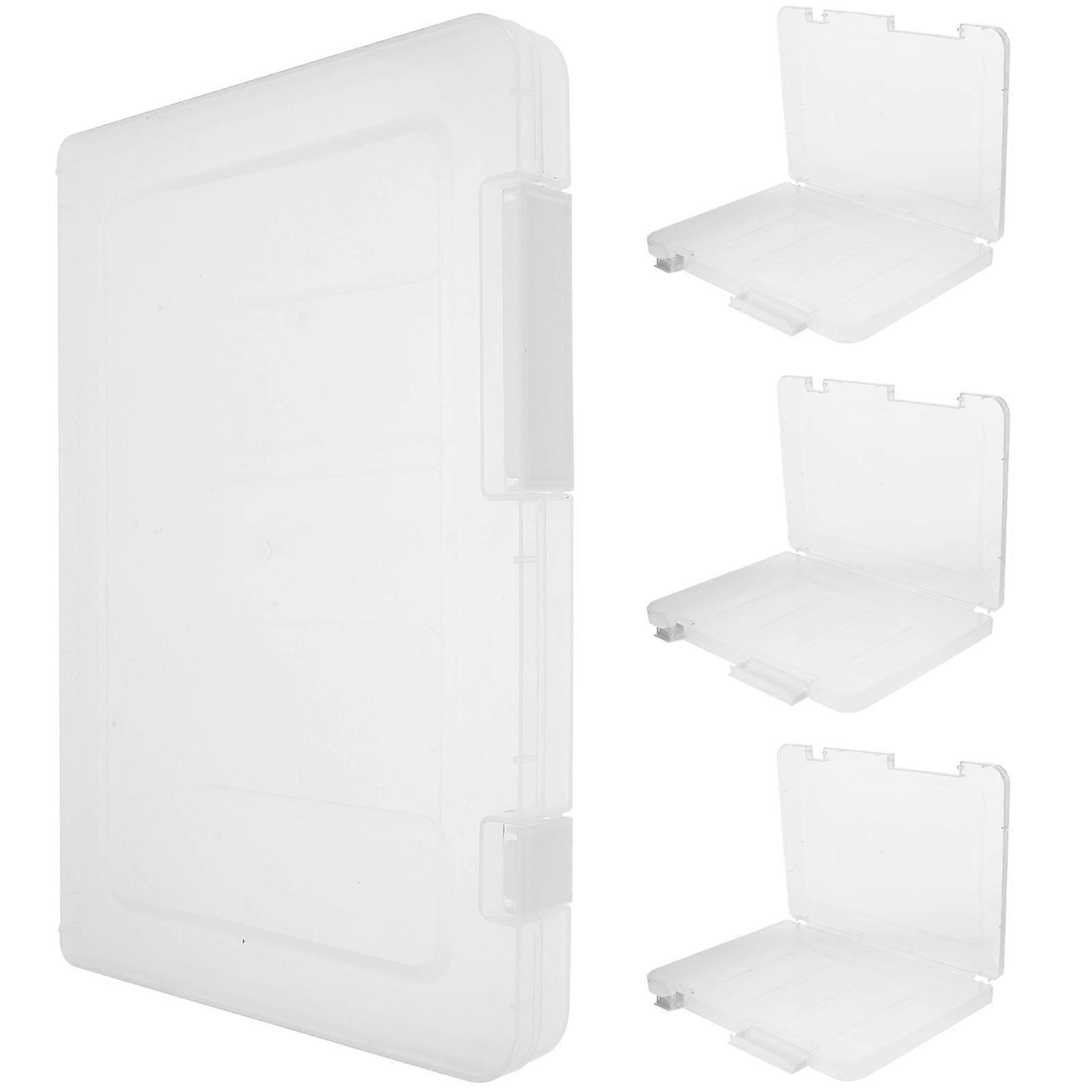 File Storage Boxes Portable Project Case For Students Small Size