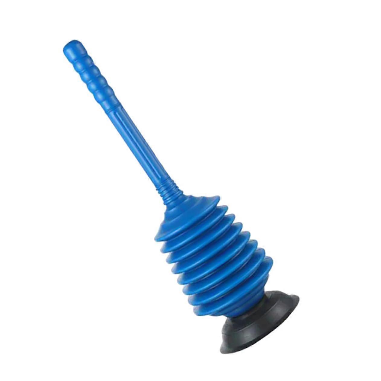 Toilet plunger for drain cleaning unclogging tool with strong suction universal plunger for bathroom and home