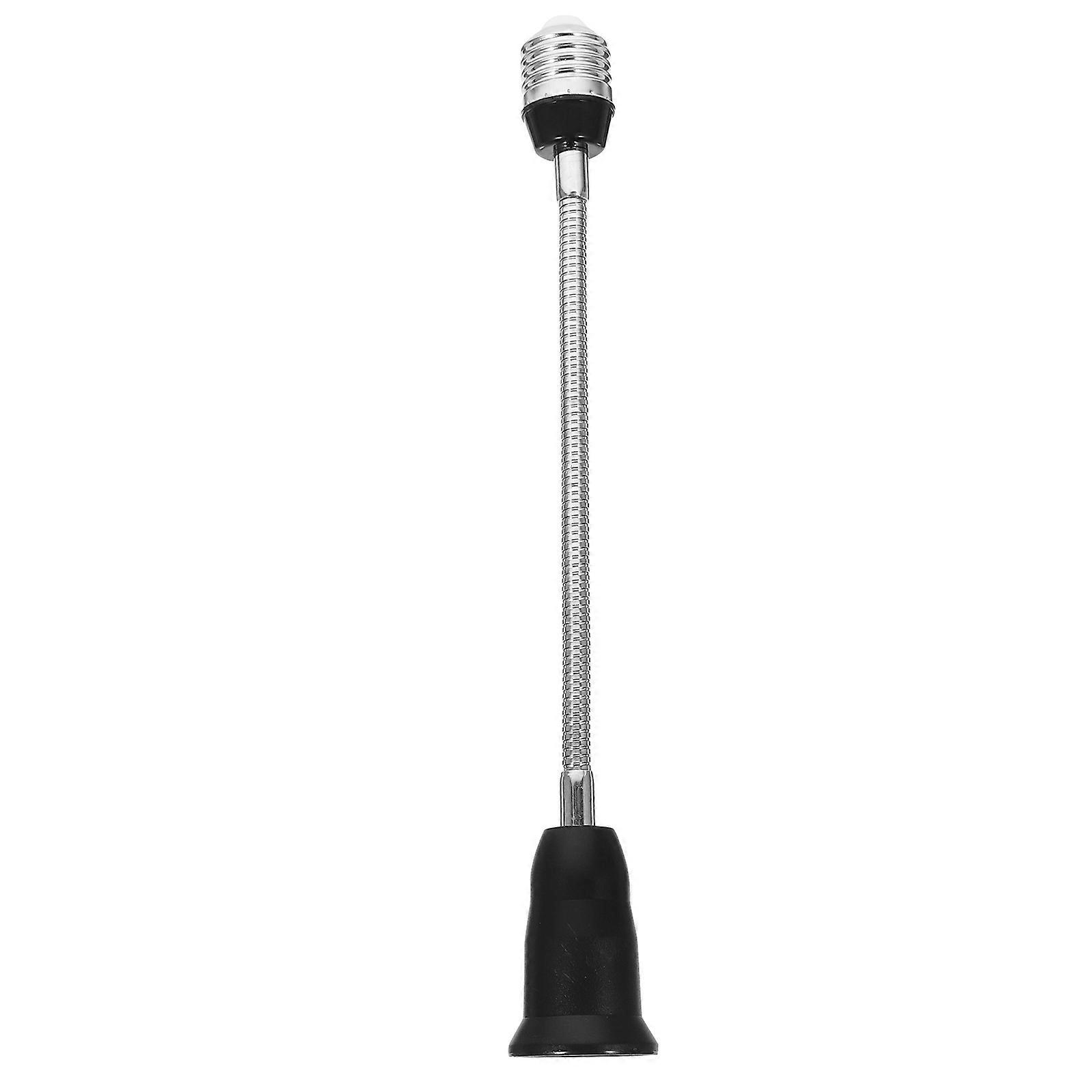 Bulb Socket Extender E27 Socket Lighting System Cylindrical Light Direction Adjustment 1Set