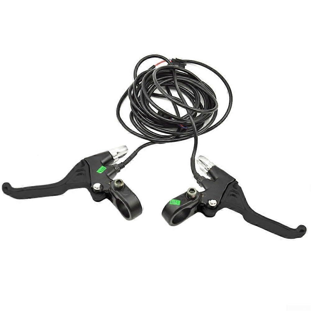 Reliable E-Bike Brake Lever with Parking Function, Ergonomic Design, Compatible with Most Electric Bikes