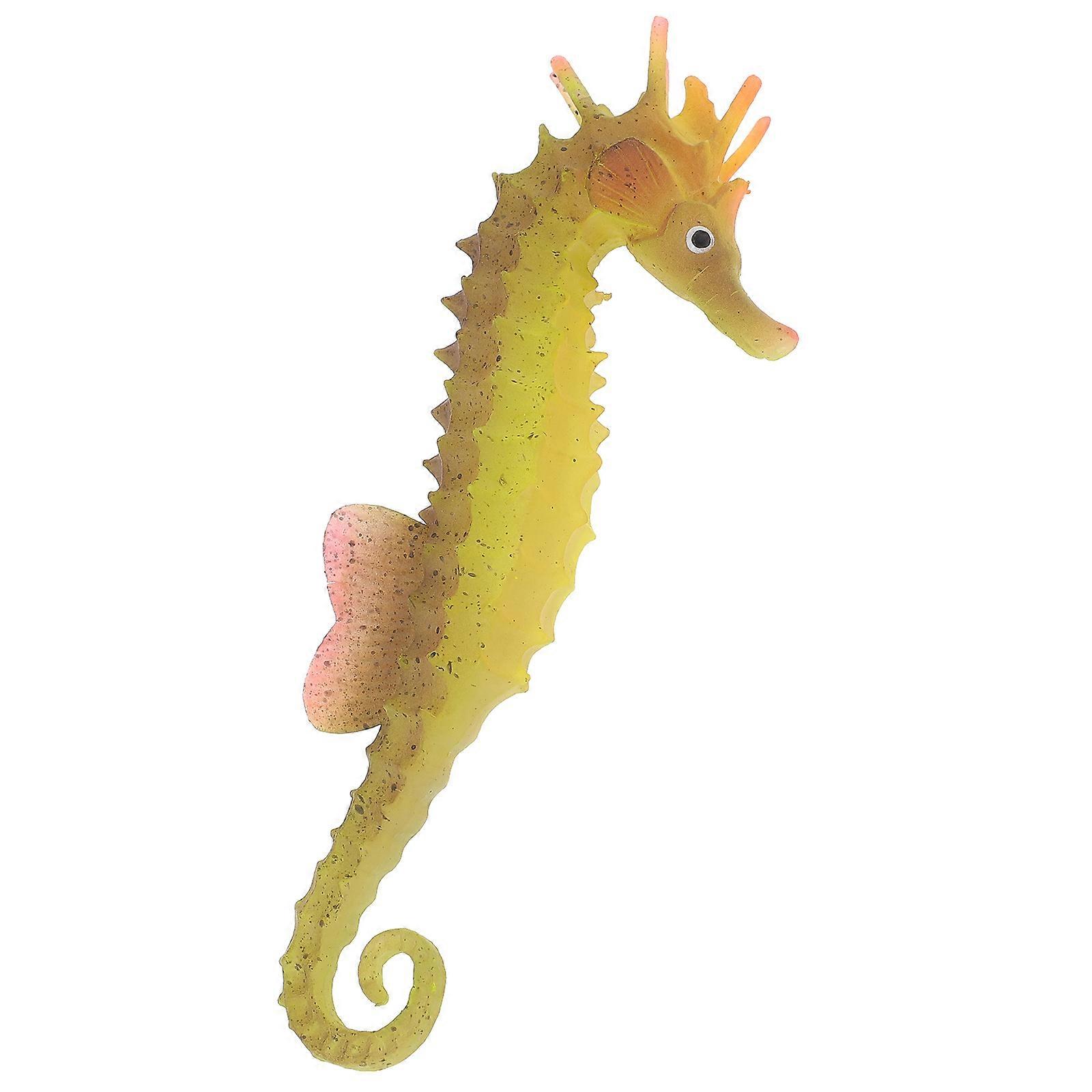 Fish Tank Simulation Model For Assorted Color 11.50X4.00X2.00CM Fluorescent Effect 1Pcs