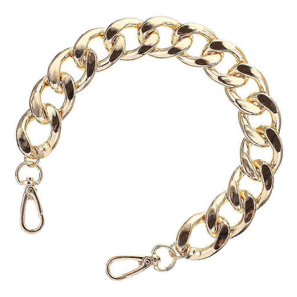 Durable Metal Bag Chain Replacement Strap for Shoulder Bags and Light Purses – Easy Attach & Remove, Simple Decorative Accessory