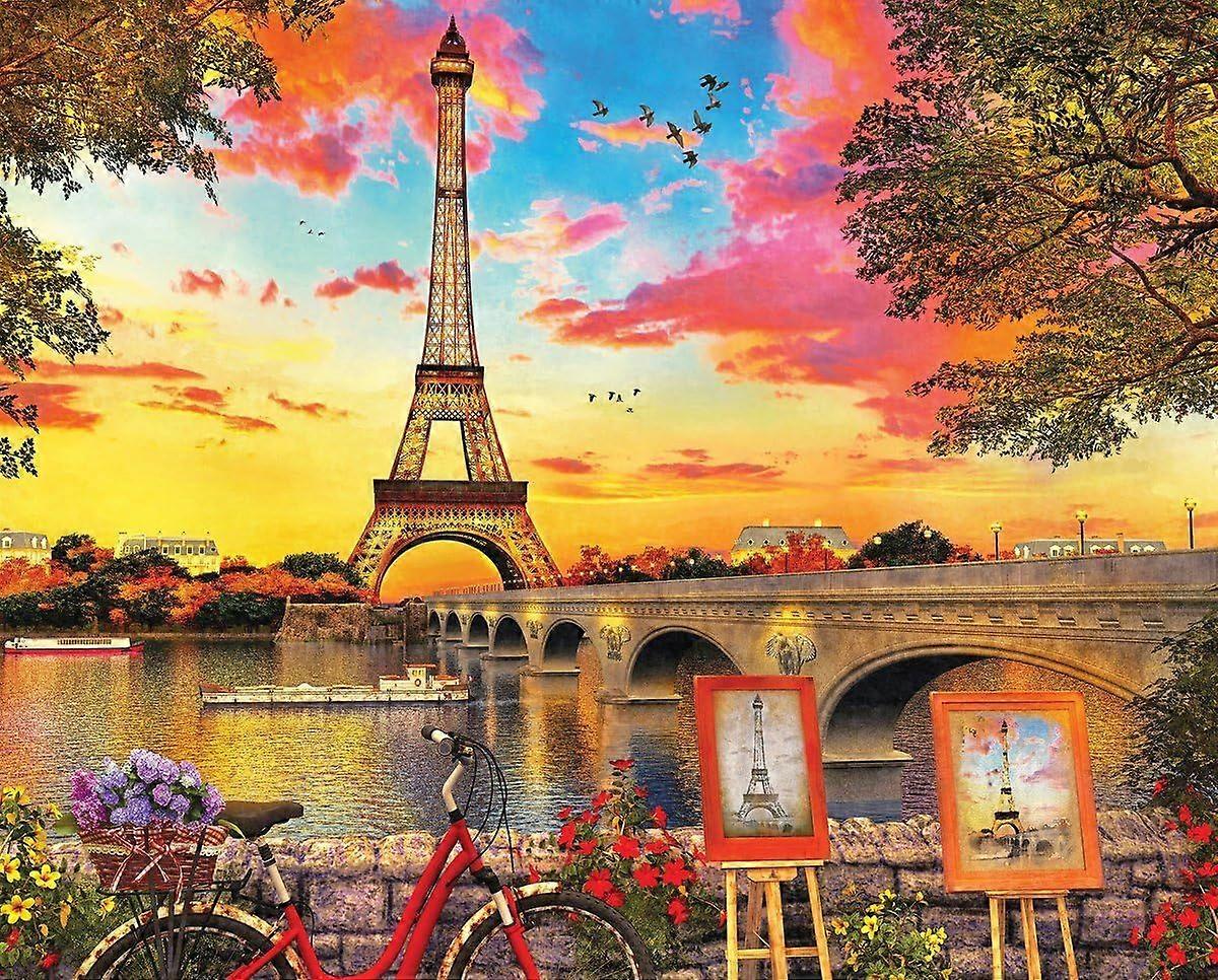 Paris Sunset 1000 Piezas Puzzle Estilo 111