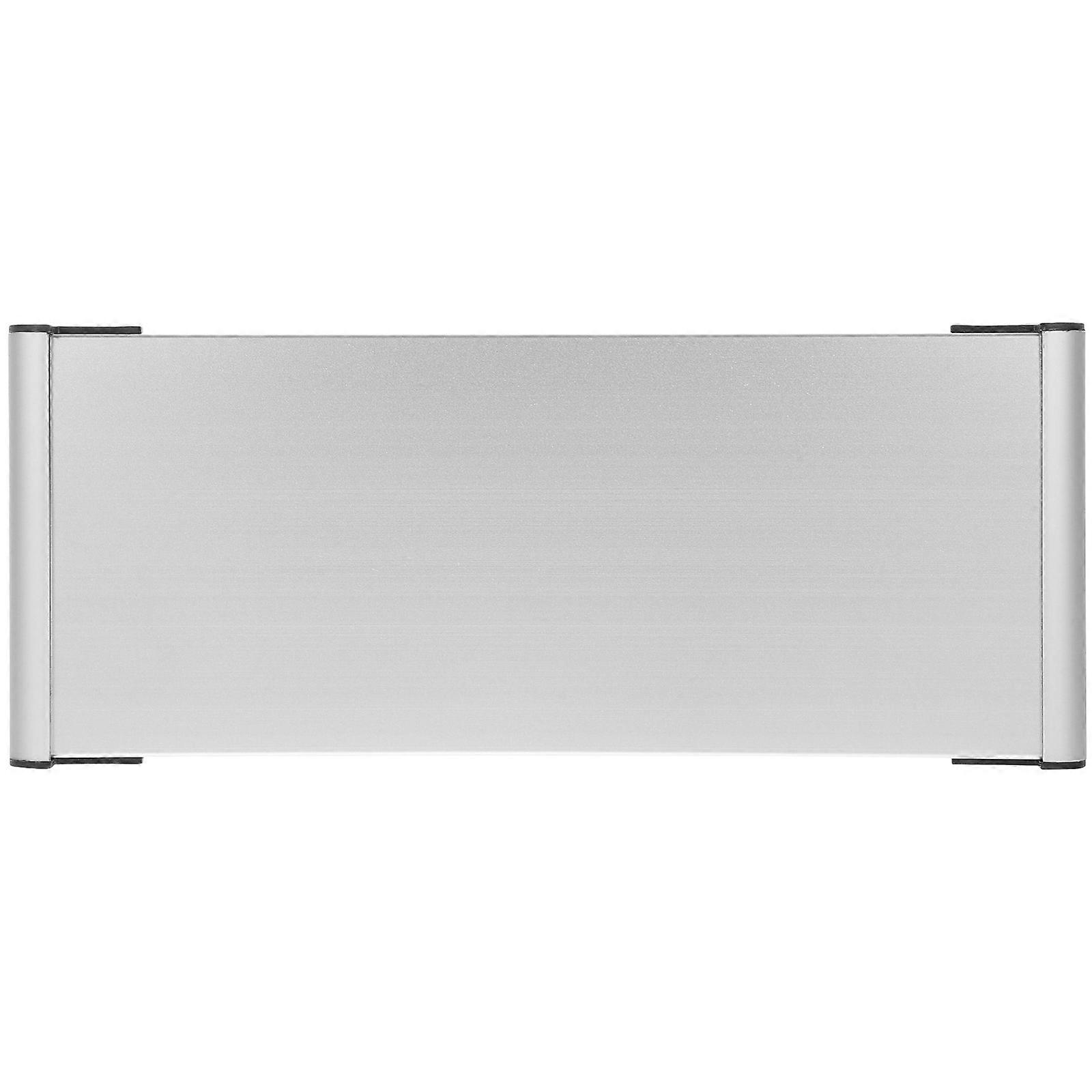 Door Name Plate For Business Owners And Office Workers Signage Information Display Silver Color 30.40X12.50X1.50CM 1Set