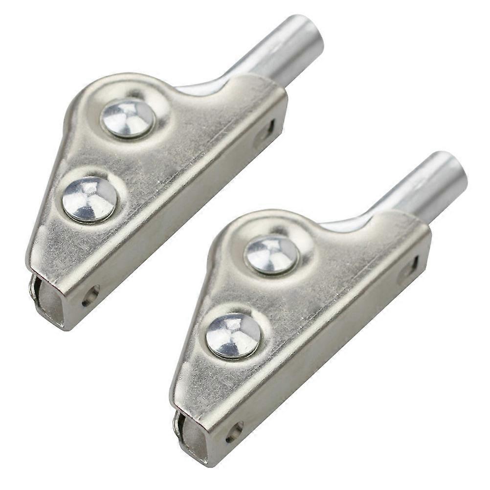 Folding Joint for Chair Adjustable Opening and Closing Angle Beach Chairs 12x4.7cm Silver Steel 2Pcs