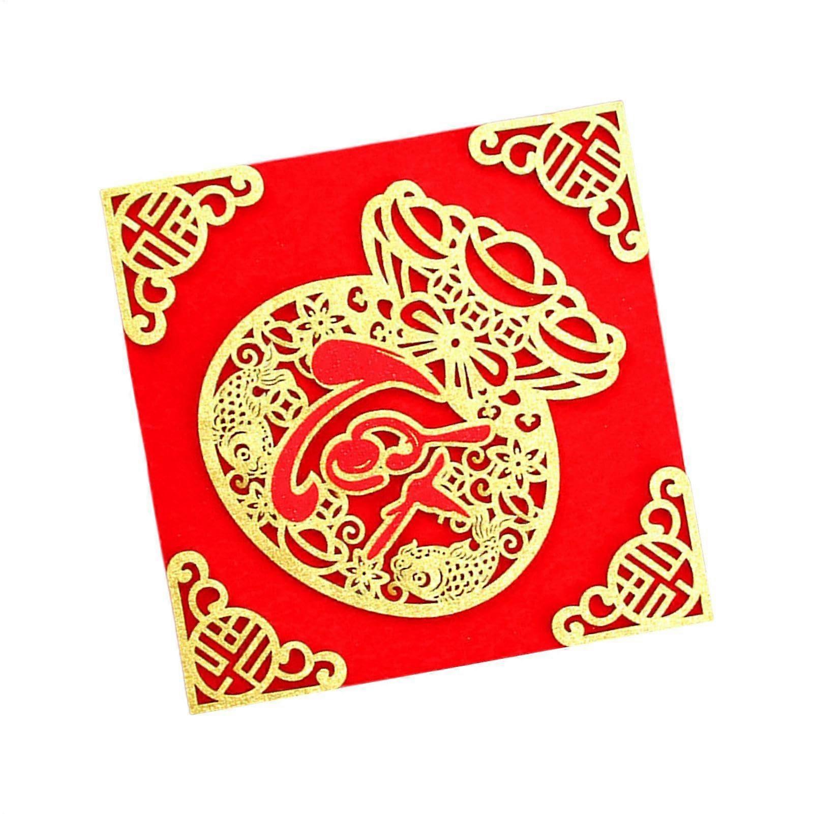 Window stickers for Vietnamese Year Spring Festival door stickers